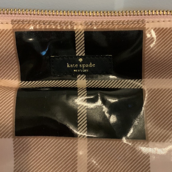 Kate Spade Daycation Serena Baby Bag-Pink Plaid - Picture 2 of 12